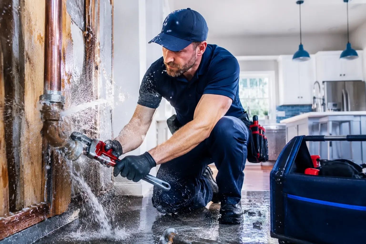 Local emergency pipe repair professionals in Minot Afb, ND